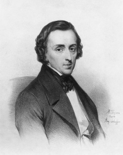 Frédéric Chopin, dopo Ary Scheffer da Maximilian Fajans